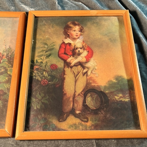 VTG Boy/Girl Dog/Cat Pictures - Picture 3 of 7